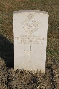 Ismailia War Memorial Cemetery - Barker, William John